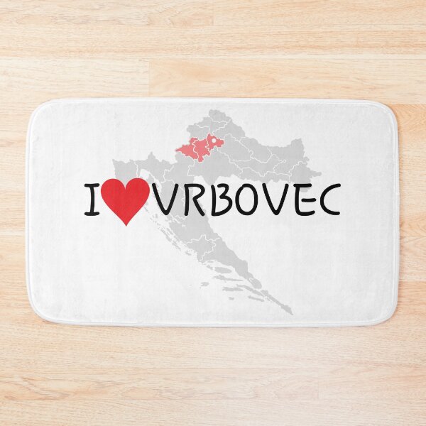 Artikelvorschau, "Ich liebe Vrbovec" entworfen und verkauft von MC Art Studio.