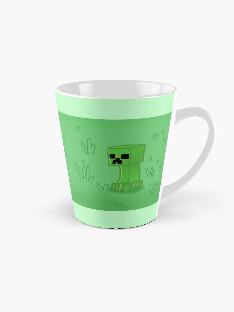 New Minecraft Creeper Face Ceramic Mug Coffee Cup