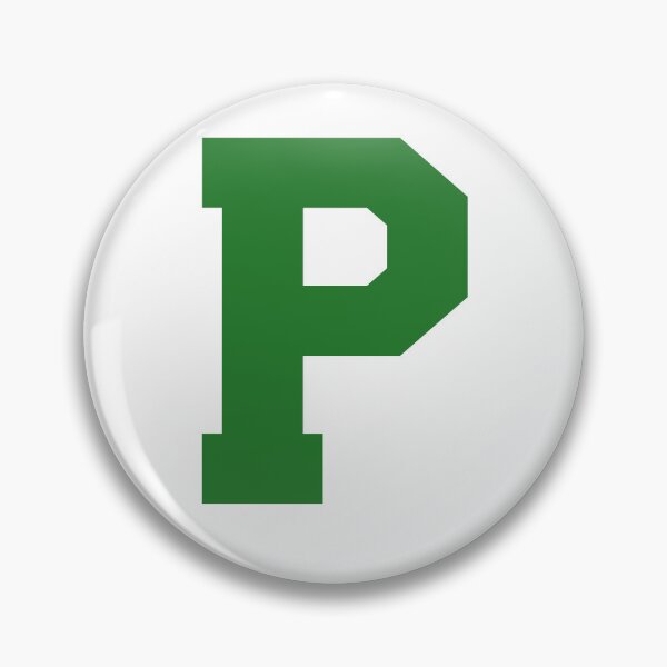 Item preview, Alphabet, Green P, Sports letter P designed and sold by TheCultStuff.