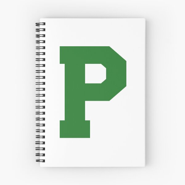 Item preview, Alphabet, Green P, Sports letter P designed and sold by TheCultStuff.