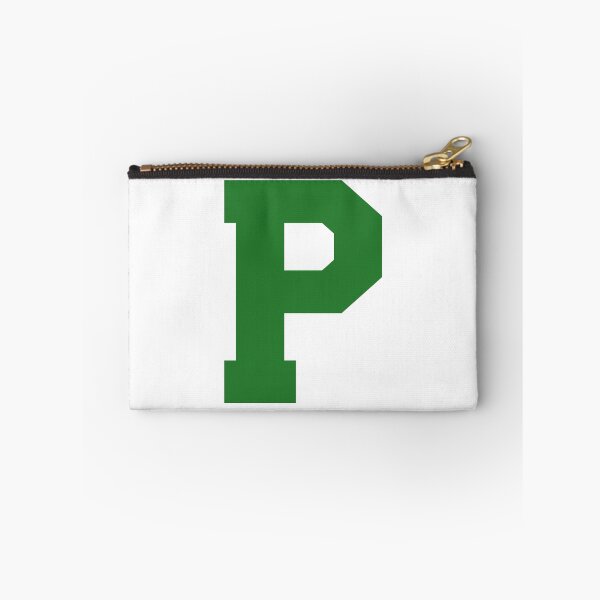 Item preview, Alphabet, Green P, Sports letter P designed and sold by TheCultStuff.