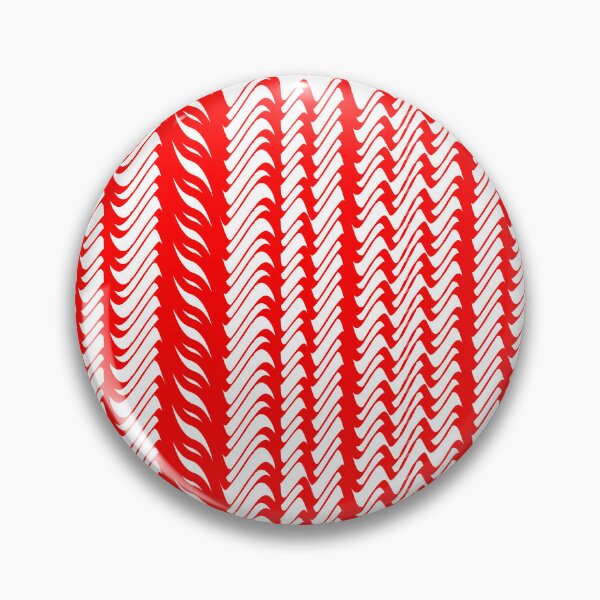 Item preview, Abstract pattern waves design in red and white designed and sold by Becky Hunter.
