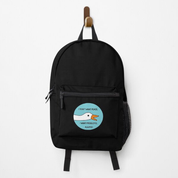 Item preview, Goose - I don't want peace. I want problems, always! designed and sold by ValentinaHramov.