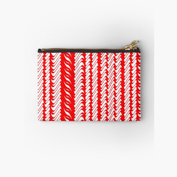 Item preview, Abstract pattern waves design in red and white designed and sold by Becky Hunter.