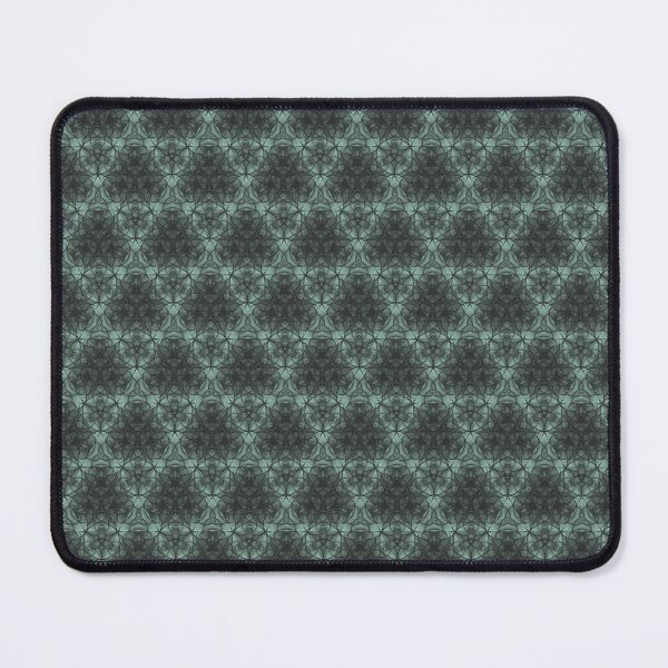 Item preview, Black Green Geometric Lace Patterns 5 designed and sold by BilgePaksoylu.