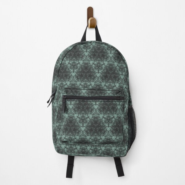 Item preview, Black Green Geometric Lace Patterns 5 designed and sold by BilgePaksoylu.