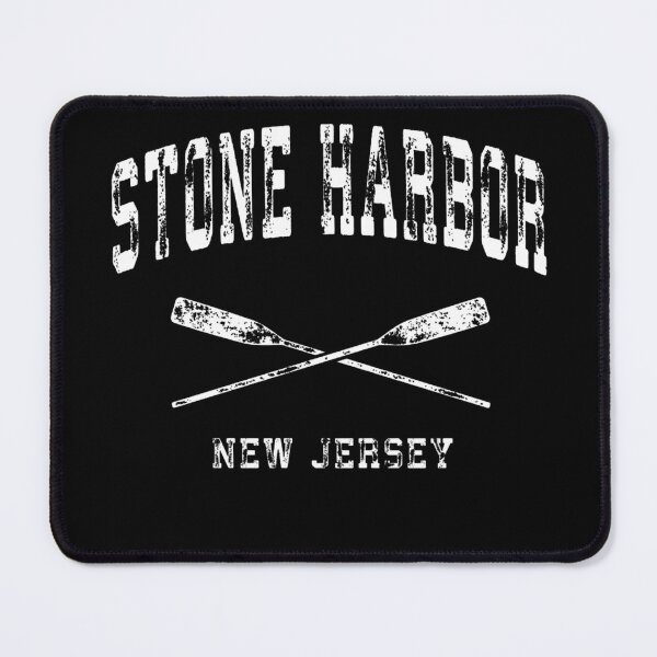 Item preview, Stone Harbor New Jersey Vintage Nautical Crossed Oars designed and sold by REDallayah.