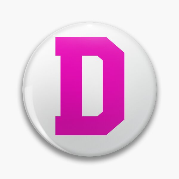 Item preview, Alphabet, Pink D, Sports letter D designed and sold by TheCultStuff.