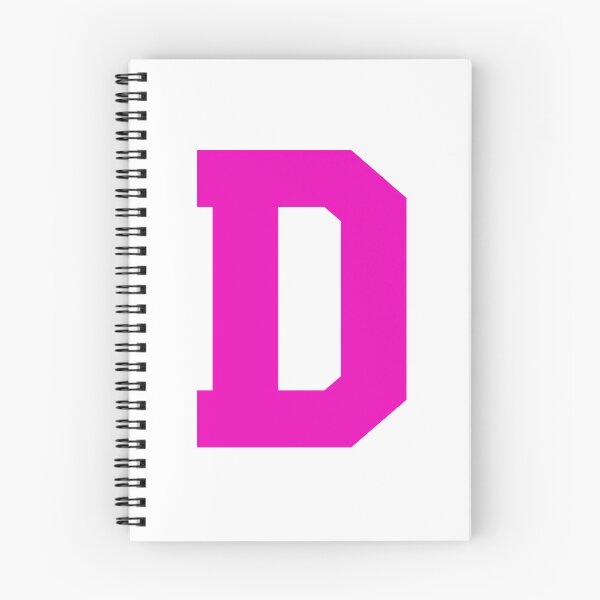 Item preview, Alphabet, Pink D, Sports letter D designed and sold by TheCultStuff.