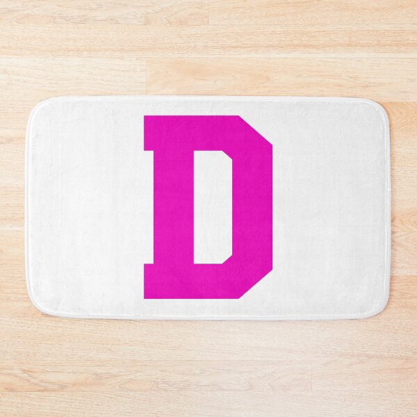 Item preview, Alphabet, Pink D, Sports letter D designed and sold by TheCultStuff.