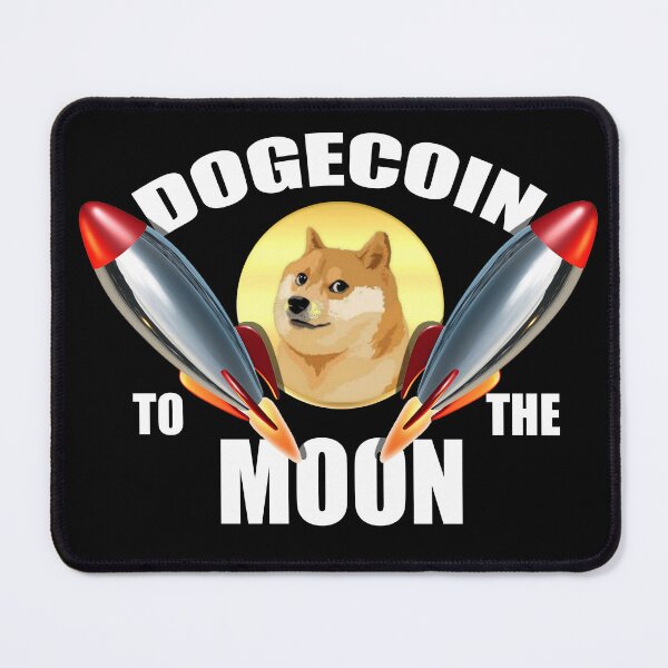 Item preview, DOGECOIN - A la luna designed and sold by blockrock.