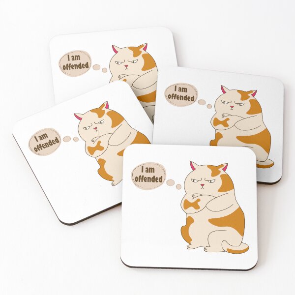 Item preview, Chonky cat I am offended designed and sold by CutieBlue.