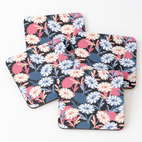 Item preview, Appreciate the little things and daisy pattern black ver designed and sold by FlinArt.