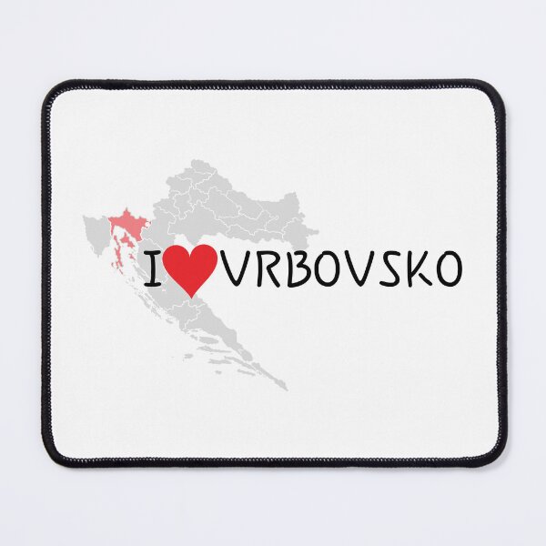 Item preview, "I Love Vrbovsko" designed and sold by MC Art Studio.