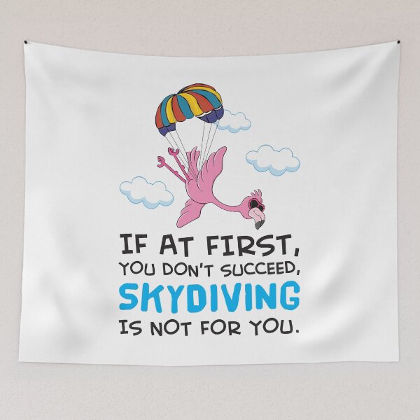 Item preview, Flamingo Skydiving designed and sold by JamesGillitzer.