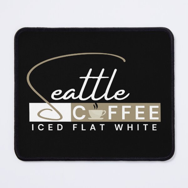 Item preview, Seattle Coffee Iced Flat White designed and sold by Mompreneur and Daughter.