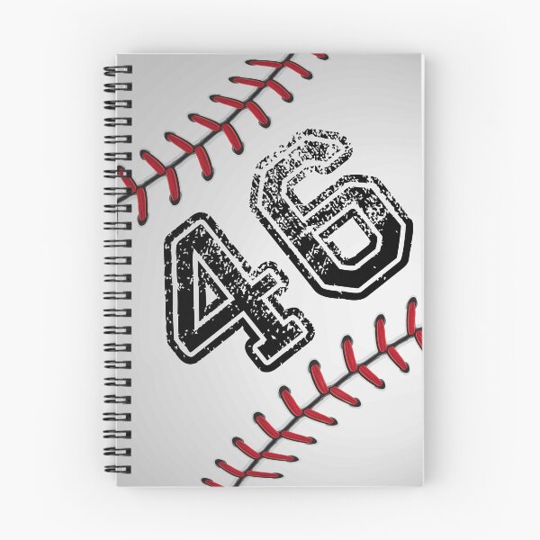 Item preview, Baseball ball number 46, forty six designed and sold by TheCultStuff.