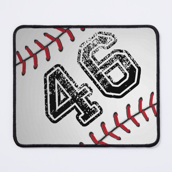 Item preview, Baseball ball number 46, forty six designed and sold by TheCultStuff.