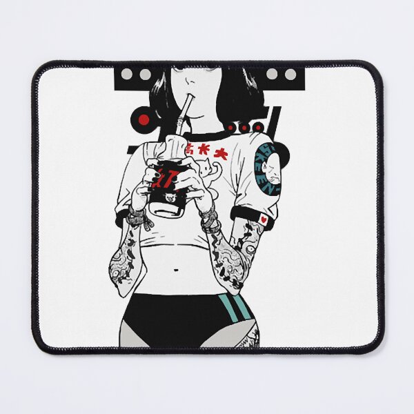 Item preview, Men Women Cute Japanese Vaporwave Cyberpunk Girl 226 Gift For Everyone designed and sold by Profdomenicobre.