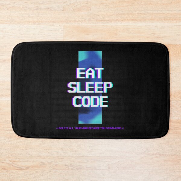 Item preview, Eat. Sleep. Code. Delete - Web Development Coding Programmer Design designed and sold by Shirtlify.