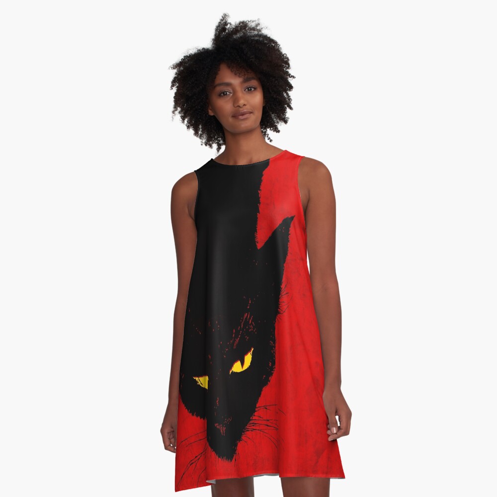 The Tomb of Ligeia Black Cat Classic Vintage Greeting Card for