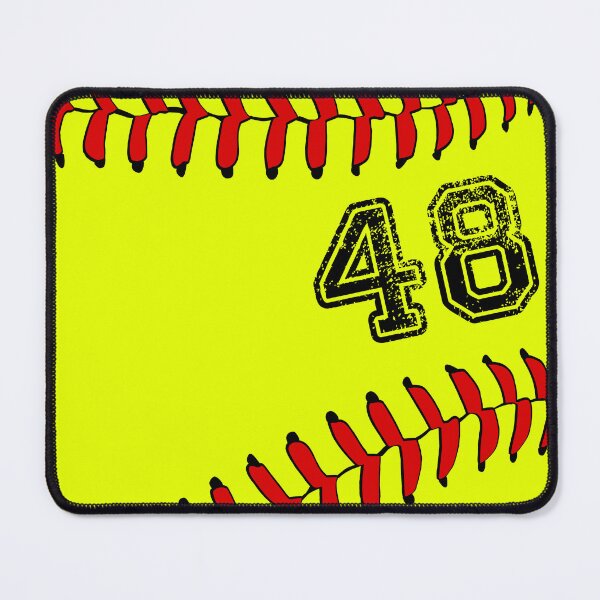 Item preview, Softball ball number 48, forty eight designed and sold by TheCultStuff.