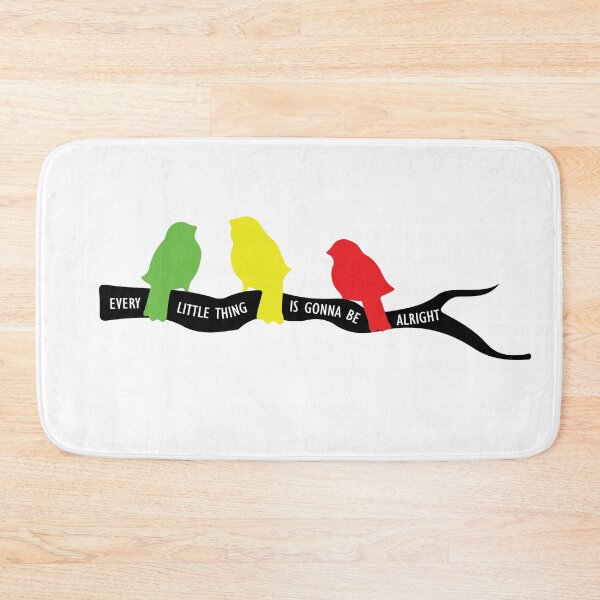 Item preview, 3 little birds, every little thing is gonna be alright designed and sold by Waternez.