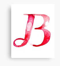 Alphabet B Canvas Print