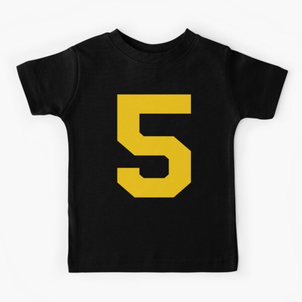Item preview, Number 5, Yellow five, Sports number 5 designed and sold by TheCultStuff.