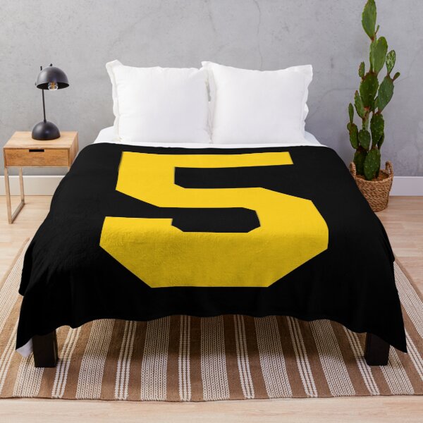 Item preview, Number 5, Yellow five, Sports number 5 designed and sold by TheCultStuff.