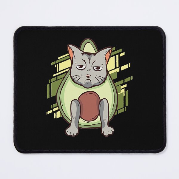 Item preview, Mens Best Grumpy Avocado Cat designed and sold by ChrisParisian85.