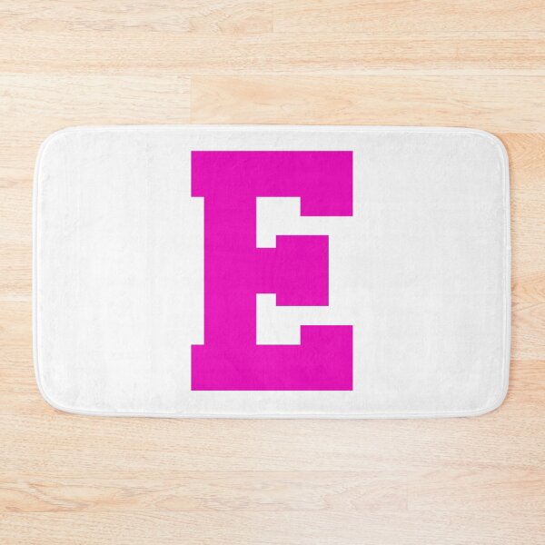 Item preview, Alphabet, Pink E, Sports letter E designed and sold by TheCultStuff.