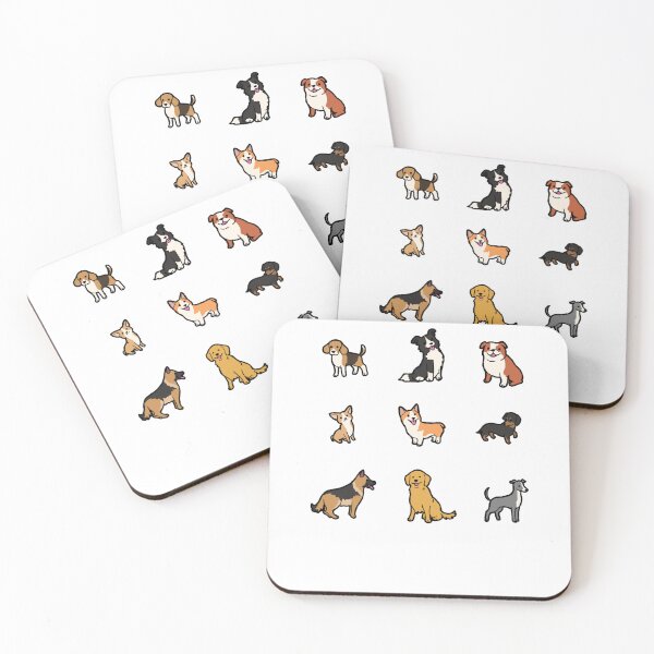 Item preview, Dog Breeds 1 Sticker designed and sold by ZhanetLyutskan.