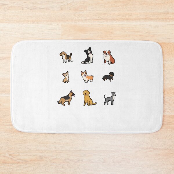 Item preview, Dog Breeds 1 Sticker designed and sold by ZhanetLyutskan.