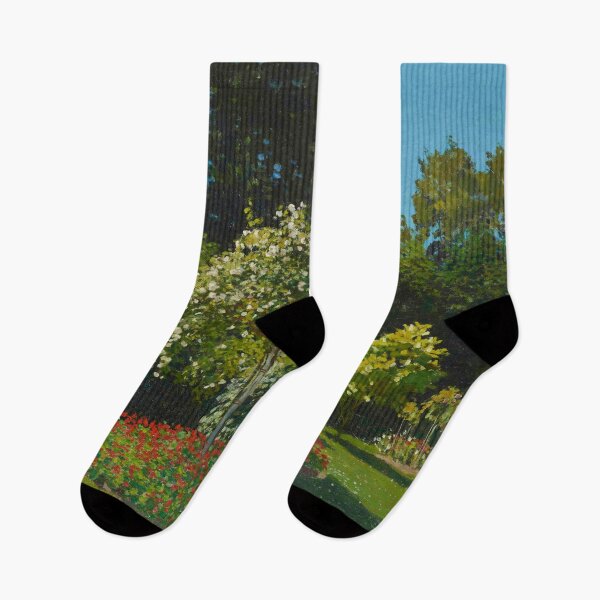 Item preview,   Claude Monet  Lady in the garden (1867) Painting,famous painting, designed and sold by Tamas Das.