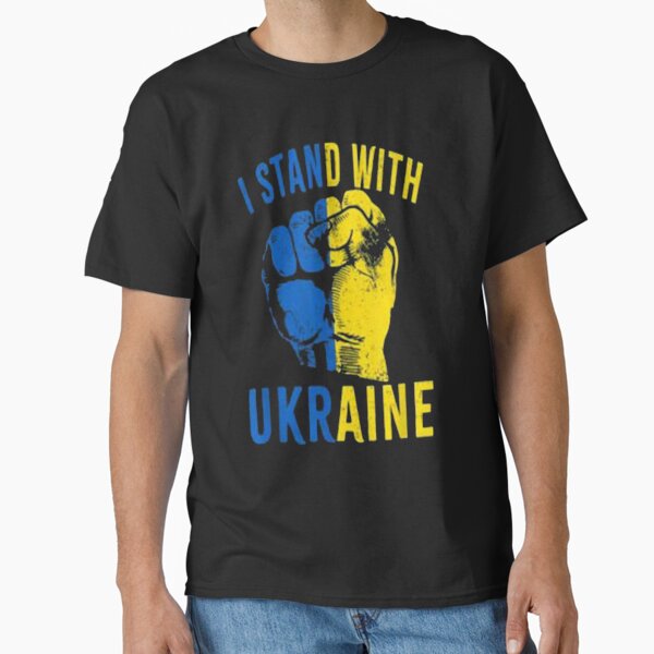 Item preview, I STAND WITH UKRAINE shirt designed and sold by store-201.