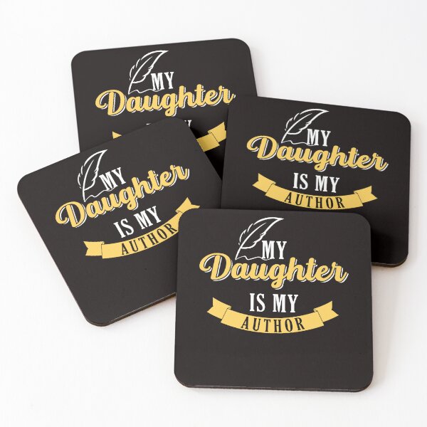 Item preview, Daughter Author Writer Bookworm Book Novelist Blogging Story designed and sold by TomGiantDesigns.