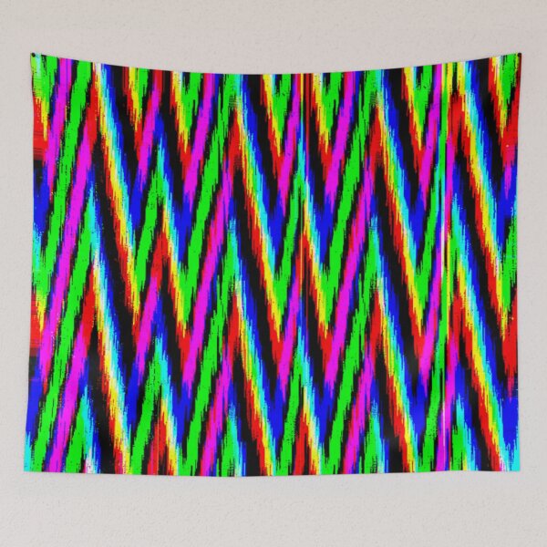 Item preview, Uzbek Ikat modern designs ikat patterns, Uzbek Ikat designs designed and sold by LeFabriqueOuz.