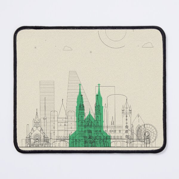 Item preview, Abstract City Posters: Basel, Switzerland designed and sold by A Deniz Akerman.