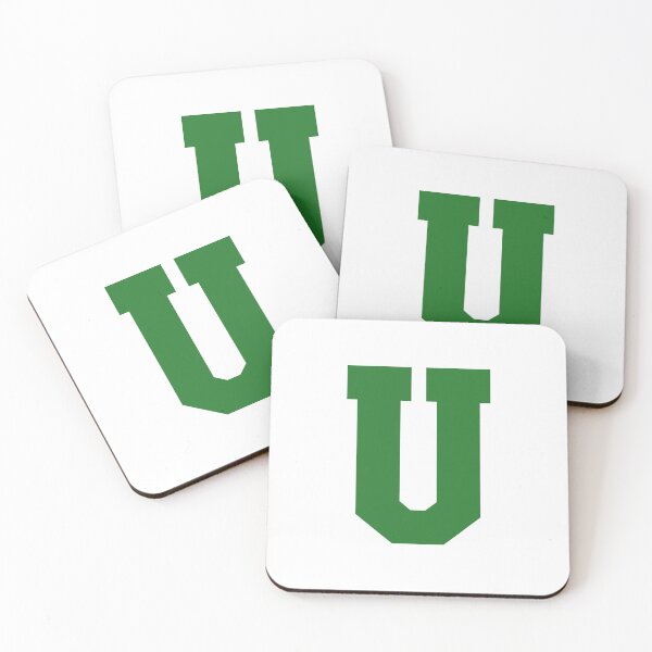 Item preview, Alphabet, Green U, Sports letter U designed and sold by TheCultStuff.