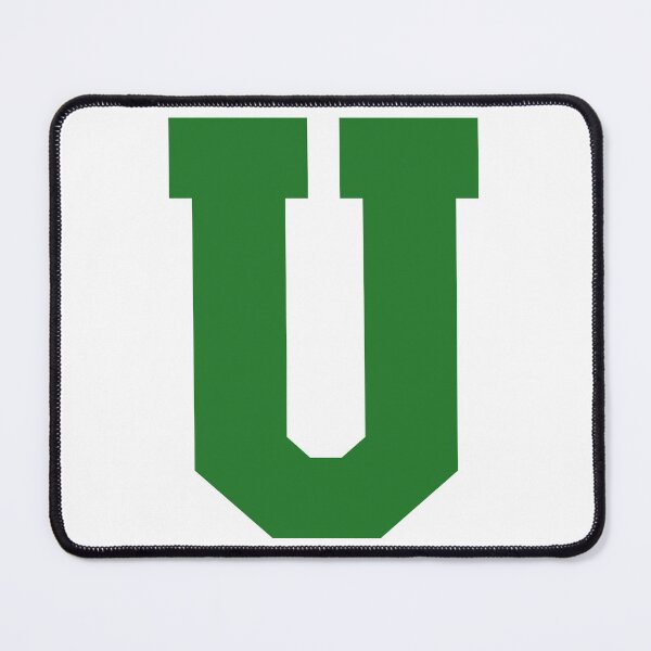 Item preview, Alphabet, Green U, Sports letter U designed and sold by TheCultStuff.