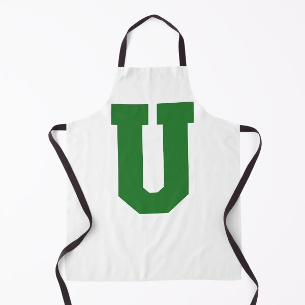 Item preview, Alphabet, Green U, Sports letter U designed and sold by TheCultStuff.