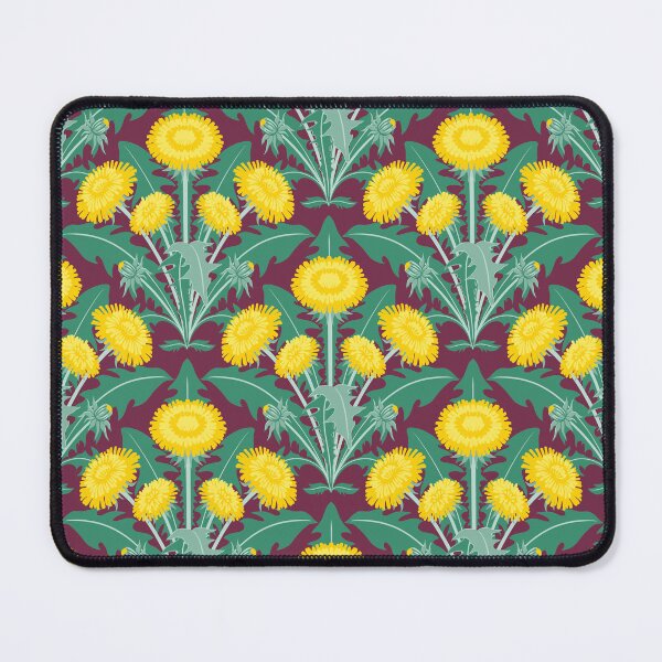 Item preview, Dandelions on bordo designed and sold by Irina Ivanova.