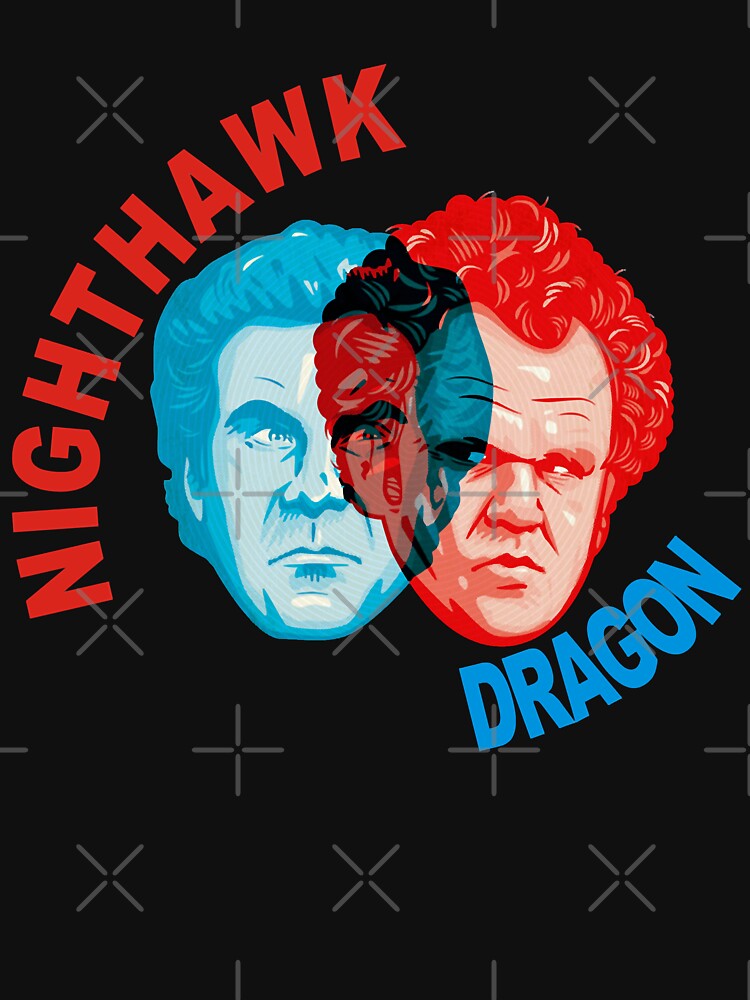 Nighthawk And Dragon Step Brothers T-Shirt