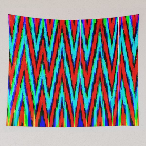 Item preview, Uzbek Ikat modern designs ikat patterns, Uzbek Ikat designs designed and sold by LeFabriqueOuz.