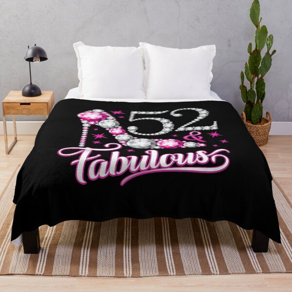 Item preview, 52nd Birthday. 52 & Fabulous lady’s designed and sold by iclipart.