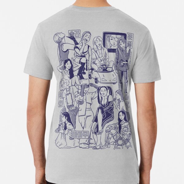 Item preview, Mamamoo 7th Anniversary Shirt designed and sold by Yesulbang 예술방.