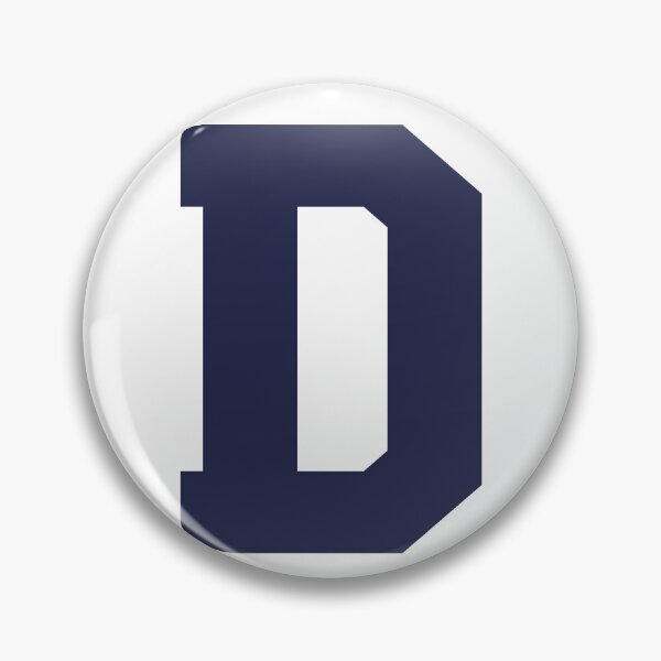 Item preview, Alphabet, Marine Blue D, Sports letter D designed and sold by TheCultStuff.