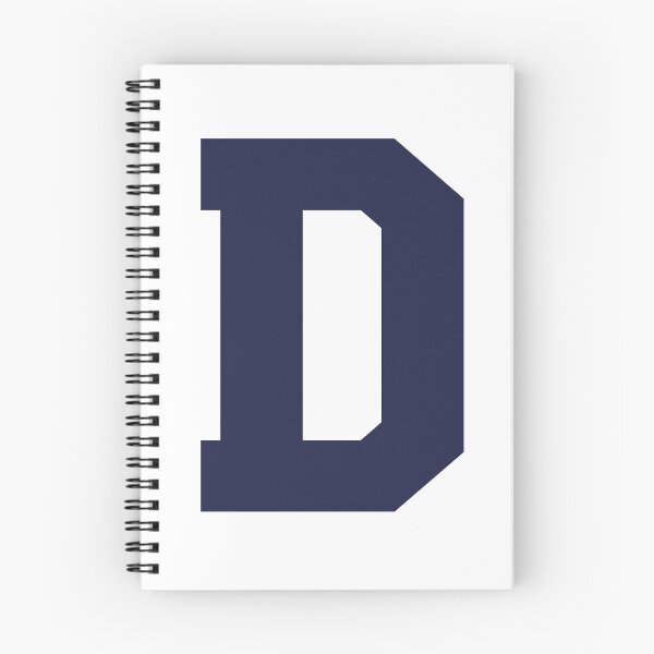 Item preview, Alphabet, Marine Blue D, Sports letter D designed and sold by TheCultStuff.
