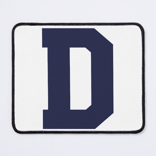 Item preview, Alphabet, Marine Blue D, Sports letter D designed and sold by TheCultStuff.
